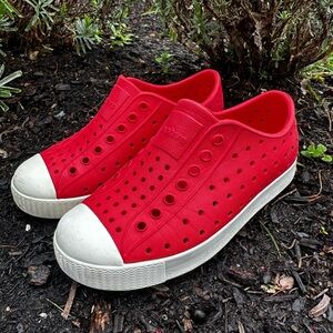Kids red native water shoes